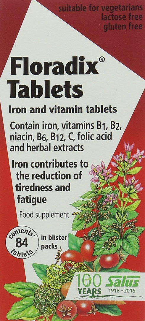 (2 Pack) - Floradix - Floradix Iron | 84's | 2 Pack Bundle...