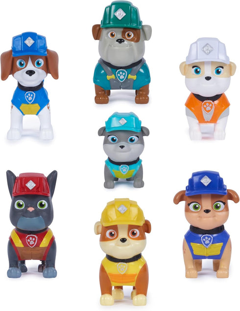 Rubble & Crew, Toy Figures Gift Pack, with 7 Collectible Action Figures, Kids Toys for Boys & Girls Ages 3+...