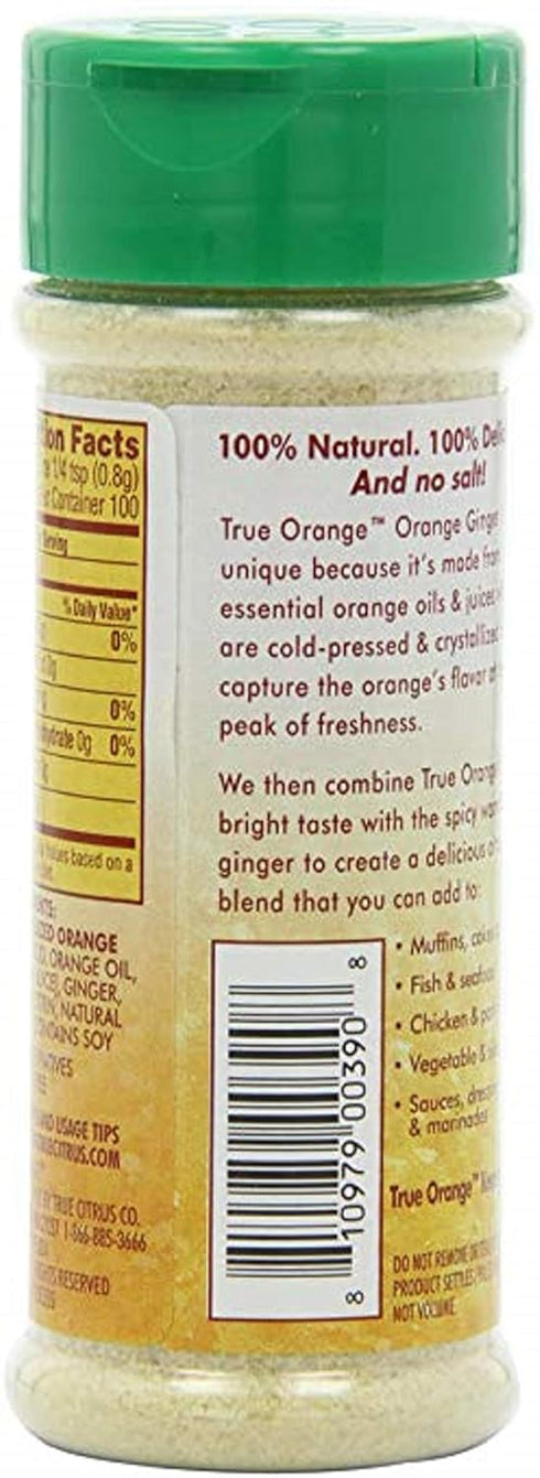 True Orange Shaker, Ginge, 2.47 oz...