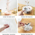 Branch Jewelry Rack With Rotatable Base and Storage Box Tree Tower Rack Hanging Organizer for Ring Earrings Necklace Bracelet,Suitable for living ...
