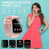 Smart Fitness Watch for Men Women(Answer/Make Calls), HD Touch Screen with Heart Rate Sleep Monitor, Sports Modes, IP68 Waterproof Activity Tracke...