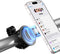 OUTXE Universal Phone Holder for Stroller, Magnetic Push Cart Handlebar Mount for Walking, Compatible with Magsafe Cell iPhone/Android and Cellpho...