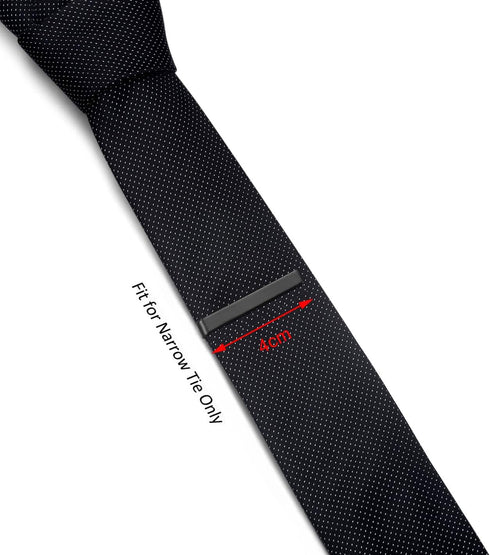HONEY BEAR 3pcs Mens Boys Skinny Tie clip Set Tie Bar for Narrow Tie Gift 4cm...