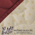 Ameritex Pet Bed Cover Dog Bed Blanket for Sofa and Furniture Waterproof New Pattern Design (40x50 Inch, Burgundy)...