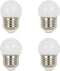 Westinghouse 5511220 1 Watt (10 Watt Equivalent) S11 White LED Light Bulb, Medium Base, 4 Pack...