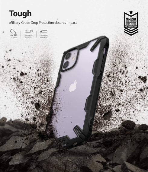 Ringke Fusion-X Compatible with iPhone 11 Case, Edge Protection Design Scrape Resistant Case Cover - Black...