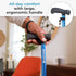 HurryCane Freedom Edition Foldable Walking Cane with T Handle...