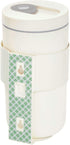 iDesign Wall Mount Wipe Holder, Cleaning Supplies, 6.54" x 4.15" x 4" ,Coconut...