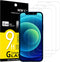 NEW'C 3 Pack Designed for iPhone 12/12 Pro (6.1") Screen Protector Tempered Glass, Case Friendly Anti Scratch Bubble Free Ultra Resistant...