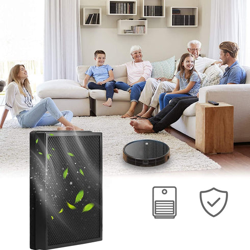 H126 Replacement HEPA Filter, Compatible with Levoit LV-H126, Includes 2 HEPA Filters and 8 Activated Carbon Pre-Filters Set, LV-H126-RF...