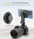 Magnetic Tripod Mount with Cold Shoe, Adjustable Phone Camera Holder, Cell Phone Tripod Holder Adapter for/Ring Light/Selfie Stick, Tripod Attachm...