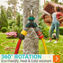 Hose distributor, two-way heavy-duty, garden hose distributor, faucet distributor, outdoor faucet distributor, water hose adapter, faucet distribu...