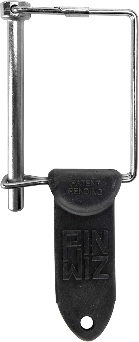 Pin Wiz Trailer Hitch Pins and Clips, Heavy-Duty Trailer Hitch Clips, Hitch Pins, Linchpin, D Pin, Square Pin & Locking Pin with Rubber Grip to Sa...
