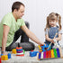 Xylophone for kids,Glockenspiel With 2Child Safe Mallets 8Notes Diatonic,Colorful Metal Bars With Educational Development Musical,Xylophone for To...