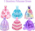 Doll Clothes and Accessories for 11.5 Inch Doll Dress Up Set with 1 Wedding Gown Dress 2 Fashion Dresses 4 Mini Dresses 2 Tops and Pants Outfits 2...