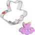 Tutu Ballet Dance Cookie Cutter 3.5" Made in USA by Ann Clark...