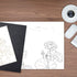 100 Sheets Carbon Transfer Paper Tracing Carbon Paper for DIY Wood Working Paper Canvas and Other Art Craft Surfaces Graphite Transfer Paper & 5 P...