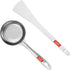 Sumeet Stainless Steel Perfect Dosa making Spoon/Ladle set of 2 Pcs (1 Turner, 1 Short Pour Ladle with Flat Base)...