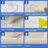 Quartz Countertop Chip Repair Kit - White Granite & Marble Repair Kit, Suitable for Granite, Marble, Quartz Stone, and Other Stone Surface Crack Q...