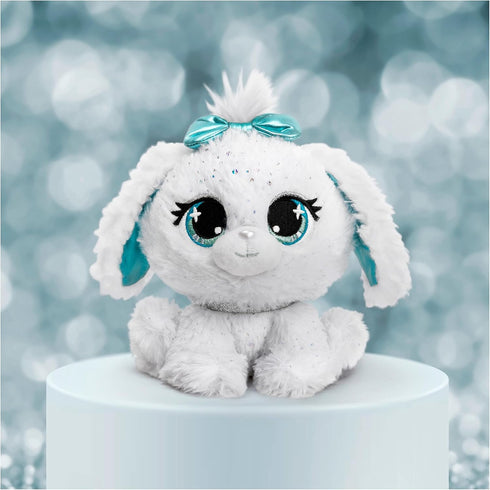GUND P.Lushes Designer Fashion Pets Bianca Blings Premium Puppy Dog Stuffed Animal, White and Blue, 6”...