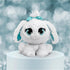 GUND P.Lushes Designer Fashion Pets Bianca Blings Premium Puppy Dog Stuffed Animal, White and Blue, 6”...