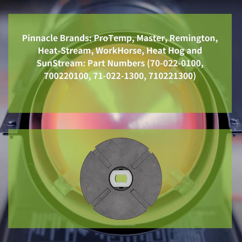New Replacement PP204, HA3004 1/2" Rotor Kit for Desa, Reddy, Master Heater #70-022-0100...