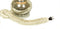 Bone Designer Cords Silk Lamp Cord Cover 9 ft long 100% REAL SILK...