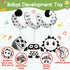 Baby Spiral Hanging Stroller and Car Seat Toys Black and White High Contrast Sensory Toy Newborn Plush Activity Toys Thank You Gifts for 0 3 6 9 1...