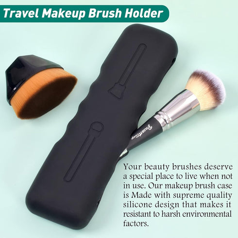 Duo Foundation & Concealer Makeup Brush Plus Large Flat Top Kabuki Foundation Brush Value Pack Ideal for Makeup Contour Blush,Liquid, Cream,Buffin...