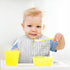 Zainpe 4Pcs Muslin Cotton Feeding Bibs for Baby Love Heart XOXO Trees Extra Large Adjustable Bib with 4 Absorbent Soft Layers Machine Washable Bur...