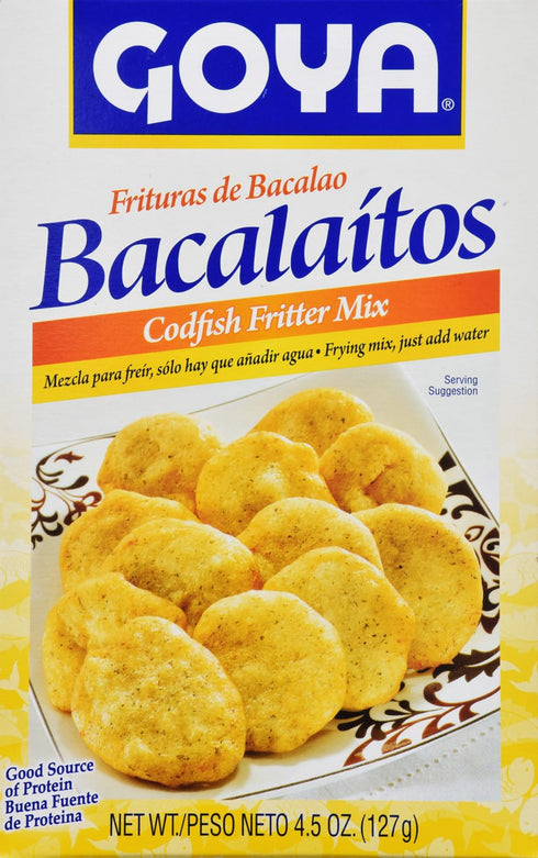 Goya Bacalaitos Codfish Fritter Mix, 4.5 Ounce...