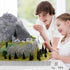 Deekin 24 Pcs Mini Cinder Blocks 1/12 Scale Mini Bricks Miniature Cinder Blocks Concrete Mini Cement Building Blocks for Mini Dollhouse Accessorie...