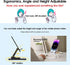 Aiwode 360° Rotating Cell Phone Stand,Desk Phone Holder,Portable Cellphone Cradle,Foldable Phone Stand,for iPhone 14/13/12/11/Pro/Max/Plus/Mini/Pr...
