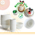 qiqee 1000pcs White Cupcake Liners Muffin Linner No Smell, Food Grade Baking Cups?Standard Size?...