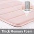 ROSMARUS Memory Foam Bath Mat 17” x 24”, Water Absorbent Bath Mats for Bathroom, Non Slip Washable Bathroom Rugs for Shower, Ultra Soft Bathroom M...