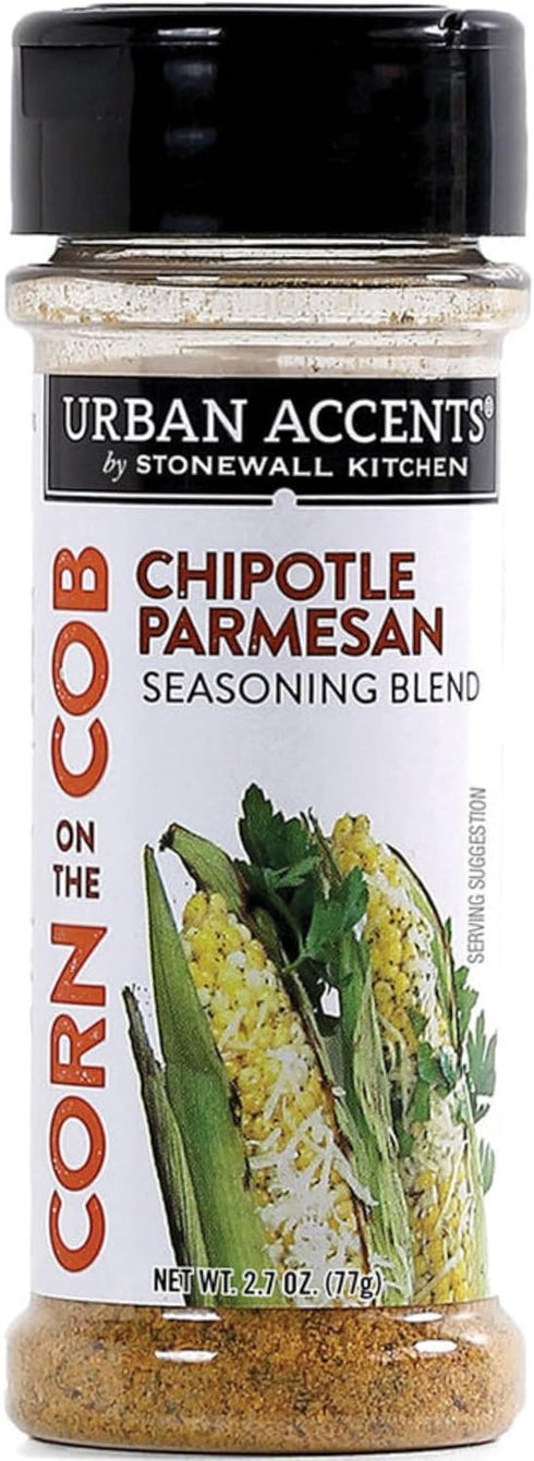 Urban Accents Corn on the Cob Vegetable Seasoning, Chile Lime and Chipotle Parmesan (2-pack)...