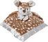 Bearington Collection Baby Lil’ Willow Snuggler - 15-Inch Woodland Fawn Plush Lovey, Security & Stuffed Animal Blanket for Babies...