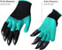 Garden Gloves with Claws, Chicken Coop Cleaning, for Digging, Pruning & Poking, All in One Gardening Tool, Durable Hand Protectors, handwear for G...