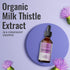 HERBAMAMA Milk Thistle Liquid Drops - Organic Milk Thistle Seed Tincture - Liver Detox - Milk Thistle Liquid Extract Supplement - Alcohol-Free - 2...