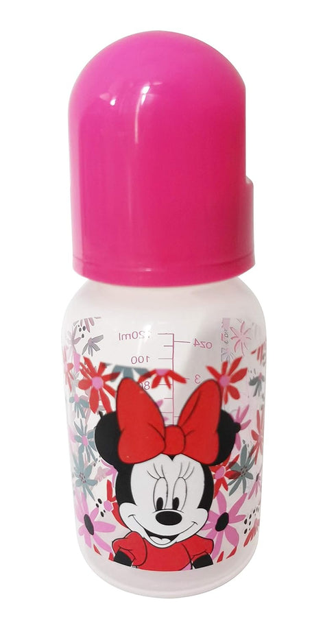 Cudlie Disney Baby Boy Minnie Mouse 5 oz Pack of Three Baby Bottles, Tropic Floral...