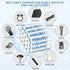 Rechargeable AA Batteries 12 Pack, 1.2V 1300mAh Ni-MH Double AA Battery, Low Self Discharge Pre-Charge, Household Devices and Outdoor Solar Lights...