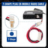 Anina DC 12V Car Charger for CB Mobile Radio Connector Replacement Power Cable with 15A Fuse for YAESU FT-7800R FT-7900R FT-8900R FT-2600 Kenwood ...