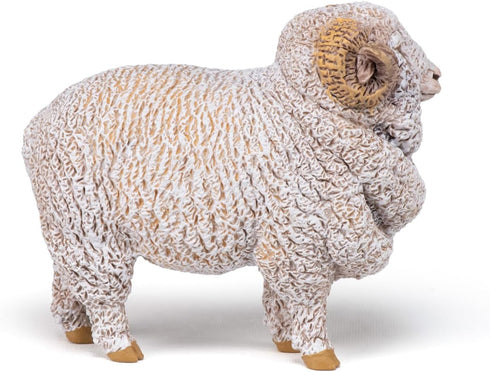 Papo -Hand-Painted - Figurine -Farmyard Friends -Merinos Sheep -51174 - Collectible - for Children - Suitable for Boys and Girls - from 3 Years Ol...