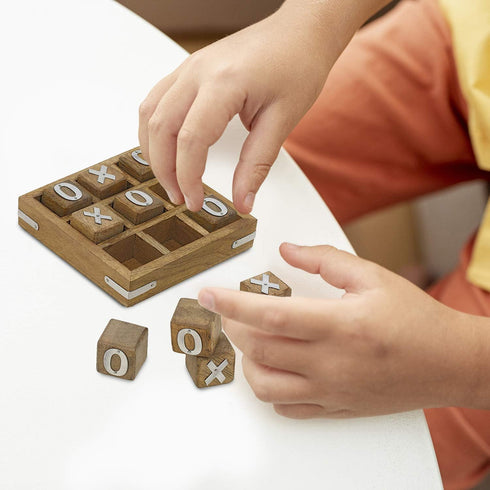 Handmade Wooden Tic Tac Toe Game for Kids 7 and Up - Great Gifts for Kids for All Occasions...