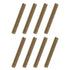 uxcell 8pcs Fully Threaded Rods 1/4x1-3/4" All Thread Studs Long Threaded Screw Carbon Steel for Furniture Garden Railing Mounting Assembly Fasten...