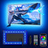 Daymeet LED Lights for TV 40-65 inch TV Behind Lighting, 13.1ft TV Led Backlight TV Led Light Strip, USB Powered RGB Led TV Lights Behind with Rem...