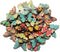 100PC DIY Wooden Buttons, a Variety of Animal Cartoon Characters, a Variety of Colors (can be Selected) (Color1)...