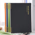 Black Spiral Notebook, College Ruled A5 Notepad Journal Notebook with Waterproof Cover 80 Sheets/160 Pages for Travel School Meetings Office...