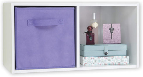 ClosetMaid 5878 Cubeicals Fabric Drawer, Light Purple...