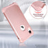 IDweel for iPhone XR Case with Tempered Glass Screen Protector for Women, 3 in 1 Shockproof Slim Hybrid Heavy Duty Hard PC Cover Soft Silicone Bum...
